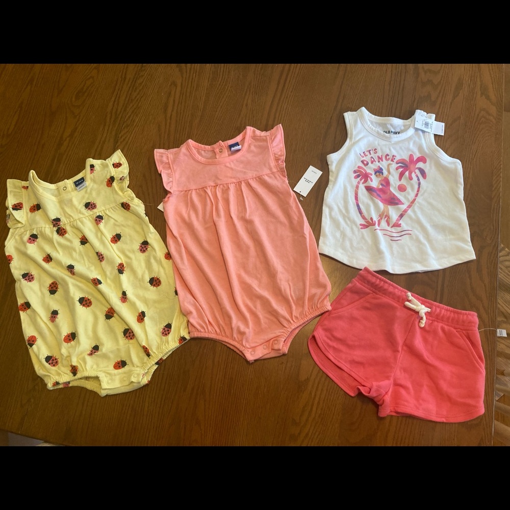 Old Navy Toddler Girl 18-24 months Summer Bundle